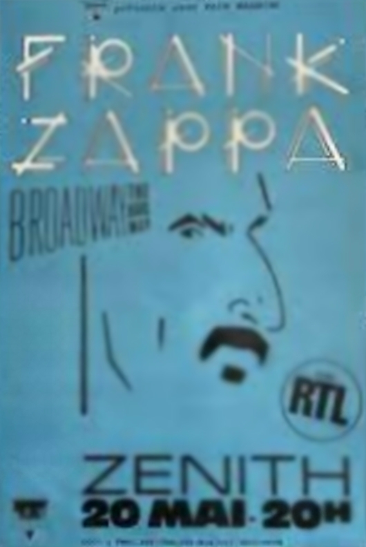 20/05/1988Le Zenith, Paris, France